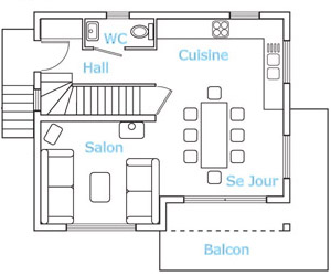 Plan of first floor