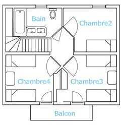 Plan of second floor